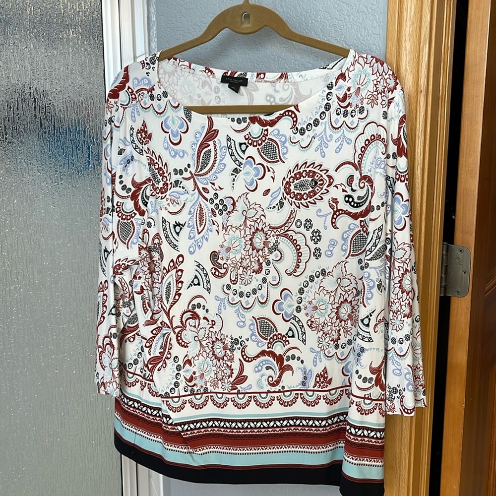 Stretchy Ann Taylor factory tunic